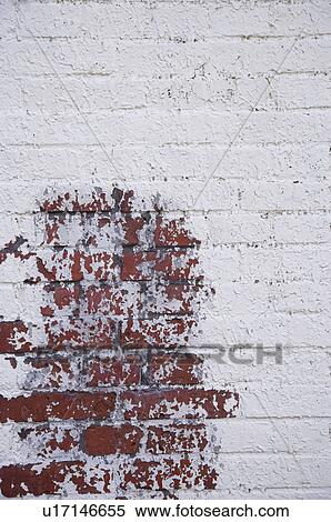 Stock Photography - Mottled Brick Wall. Fotosearch