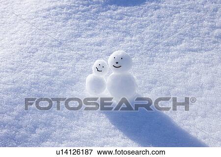 Stock Photo - Snowman. Fotosearch