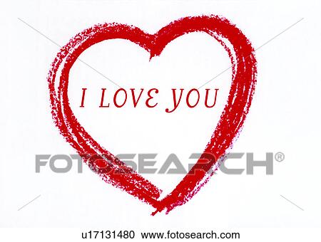 Stock Image - Heart card. Fotosearch