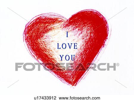 Stock Image - Heart card. Fotosearch
