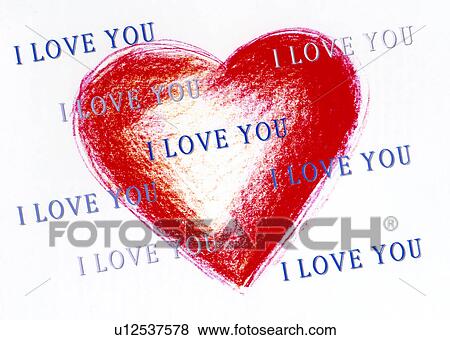 Stock Photo - Heart card. Fotosearch