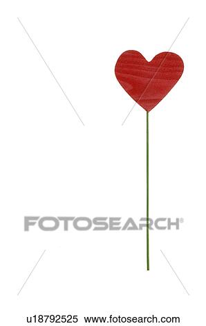Stock Photography - Heart stick. Fotosearch