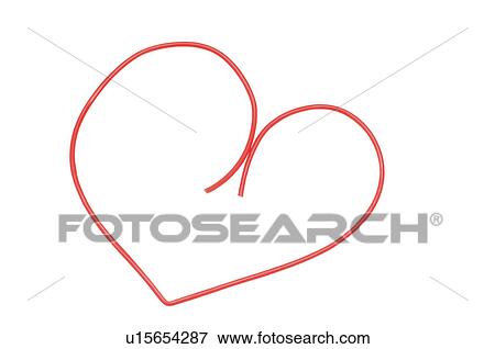 Stock Photo - Red heart. Fotosearch