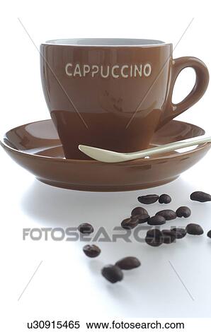 Stock Photography - Cappuccino cup. Fotosearch