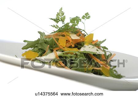 Ruccola salad with parmesan View Large Photo Image Picture - Ruccola salad with parmesan. Fotosearch