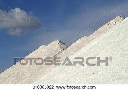Stock Image - Salt mountain. Fotosearch