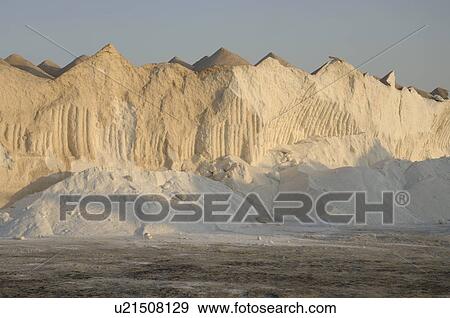 Stock Photo - Salt mountain. Fotosearch