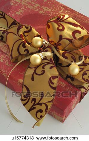 Stock Photo - Christmas gift. Fotosearch