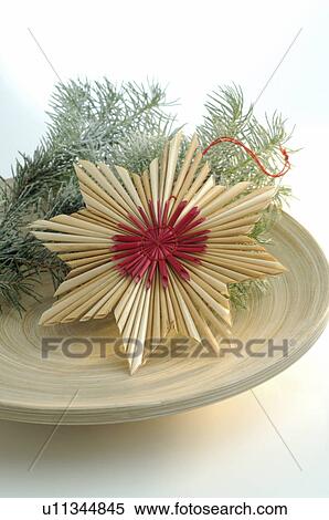 Christmas star made of straw View Large Photo Image Stock Photography - Christmas star made of straw. Fotosearch