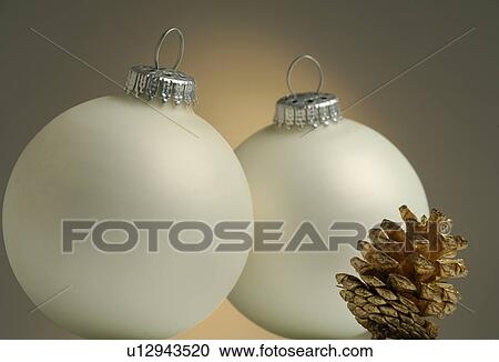 Stock Image - Christmas tree balls. Fotosearch