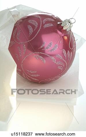 Stock Photo - Christmas tree balls. Fotosearch