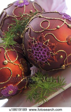 Christmas tree balls View Large Photo Image Stock Photo - Christmas tree balls. Fotosearch