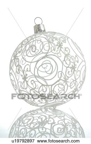 Stock Photo - Christmas tree balls. Fotosearch