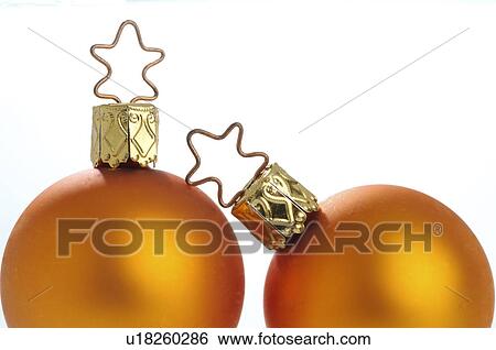 Stock Photograph - Christmas tree balls. Fotosearch