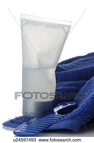 Tube and towel View Large Photo Image Stock Image - Tube and towel. Fotosearch