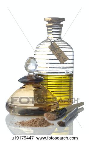 Stock Photo - Two fragrance bottles. Fotosearch