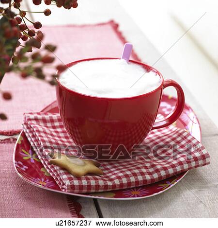 Stock Photo - red cup. Fotosearch
