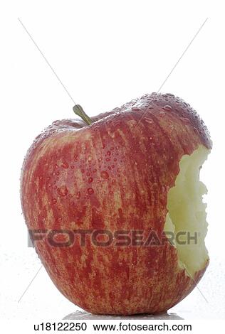 Bitten apple View Large Photo Image Stock Image - Bitten apple. Fotosearch