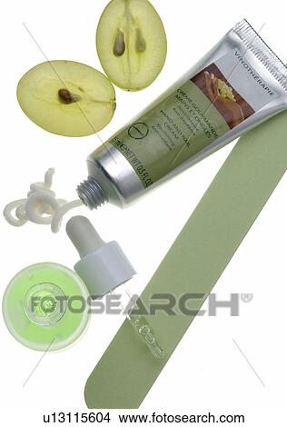 Picture - Vine therapy cream tube. Fotosearch
