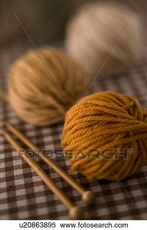 Stock Photography - Ball of Knitting Yarn. Fotosearch