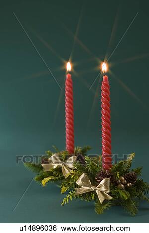 Christmas Candle View Large Photo Image Stock Photograph - Christmas Candle. Fotosearch