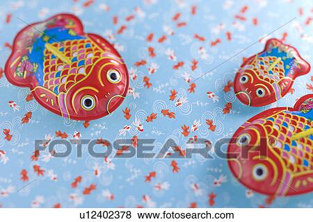 Toy of Goldfish View Large Photo Image Stock Photo - Toy of Goldfish. Fotosearch