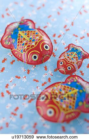Stock Photo - Toy of Goldfish. Fotosearch