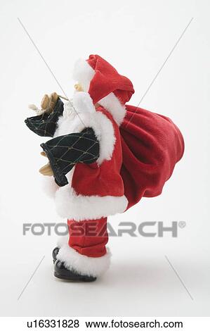Santa Claus figurine View Large Photo Image Stock Photo - Santa Claus figurine. Fotosearch