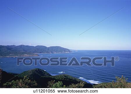 Stock Photography - Cape Toi, Miyazaki Prefecture, Japan. Fotosearch