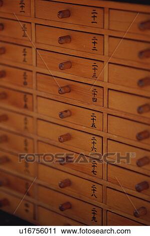 Stock Image - Drawers of fortune papers. Fotosearch