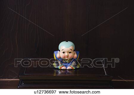 Fukusuke doll View Large Photo Image Stock Photo - Fukusuke doll. Fotosearch