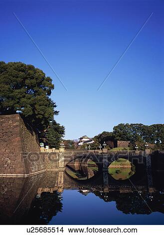 Picture - Imperial Palace, Tokyo, Japan. Fotosearch