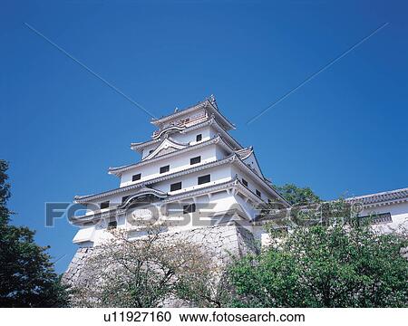 Stock Image - Karatsu Castle, Saga Prefecture, Japan. Fotosearch