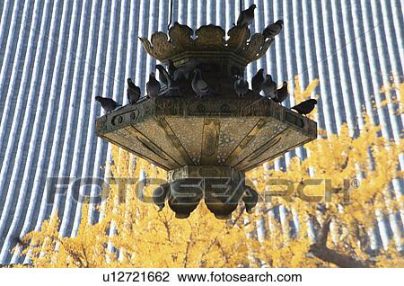Stock Image - Lantern at Higashi Honganji Temple, Kyoto Prefecture, Japan. Fotosearch