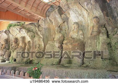 Magaibutsu, Usuki City, Oita Prefecture, Japan View Large Photo Image Stock Photograph - Magaibutsu, Usuki City, Oita Prefecture, Japan. Fotosearch