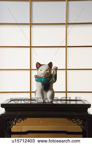 Stock Image - Maneki neko. Fotosearch