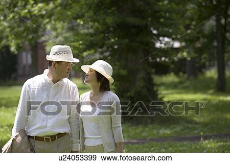 Mature couple looking at each other View Large Photo Image Stock Photo - Mature couple looking at each other. Fotosearch