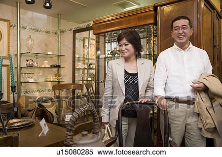 Mature couple shopping View Large Photo Image Stock Photography - Mature couple shopping. Fotosearch