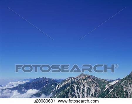 Stock Photo - Mt. Hakuba, Nagano Prefecture, Japan. Fotosearch