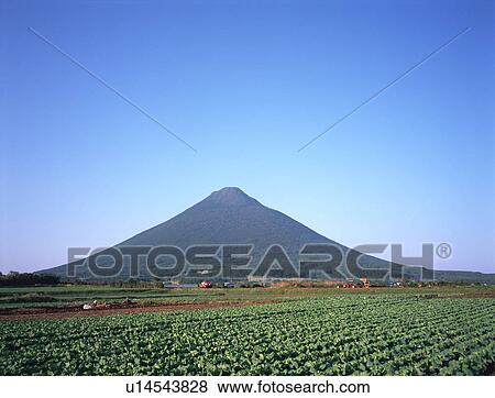Stock Photo - Mt. Kaimon, Kagoshima Prefecture, Japan. Fotosearch