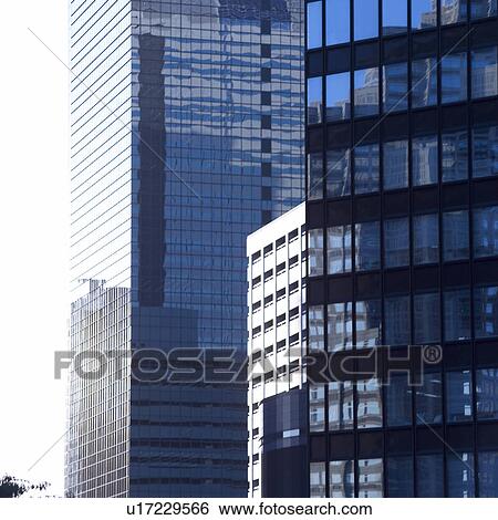 Stock Photograph - Office buildings in Shinjuku, Japan. Fotosearch