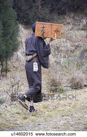 Stock Photography - Old-fashioned peddler. Fotosearch