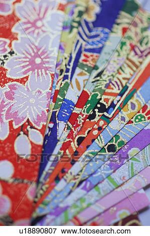 Origami papers, close-up View Large Photo Image Stock Photo - Origami papers, close-up. Fotosearch
