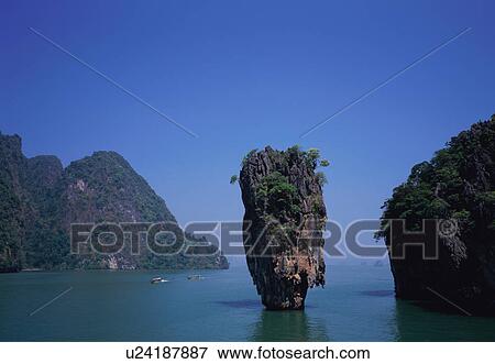 Stock Photo - Phang Nga Bay . Fotosearch