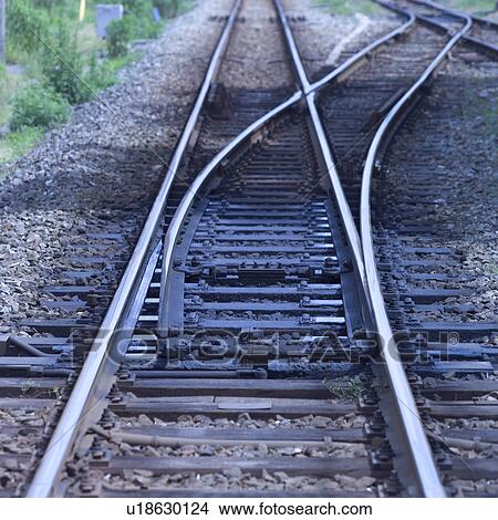Picture - Railroad Track. Fotosearch