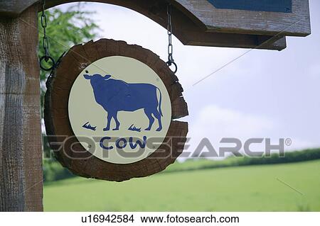 Sing of a dairy farm View Large Photo Image Picture - Sing of a dairy farm. Fotosearch