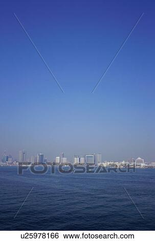 Stock Photograph - Tokyo Bay, Japan. Fotosearch