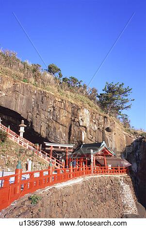 Udo Shrine, Miyazaki Prefecture, Japan View Large Photo Image Stock Photo - Udo Shrine, Miyazaki Prefecture, Japan. Fotosearch