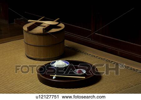 White rice and pickled plum View Large Photo Image Stock Image - White rice and pickled plum. Fotosearch