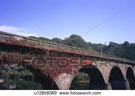 Stock Photo - Yabakei, Nakatsu City, Oita Prefecture, Japan. Fotosearch